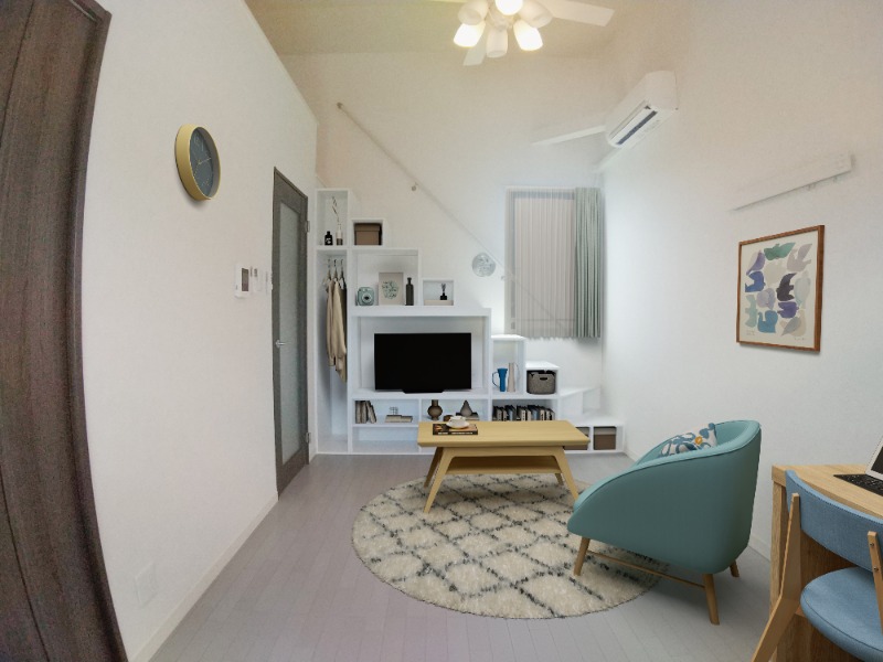 画像内の家具・家電はCG加工をしています