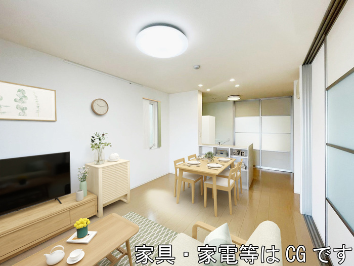 画像内の家具・家電はCG加工をしています。