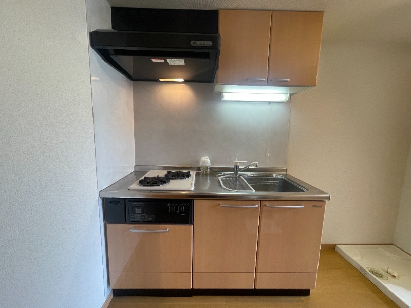 2口コンロ付きシステムキッチン！