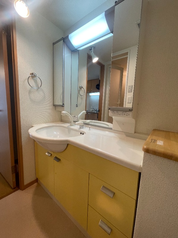 広々独立洗面台！