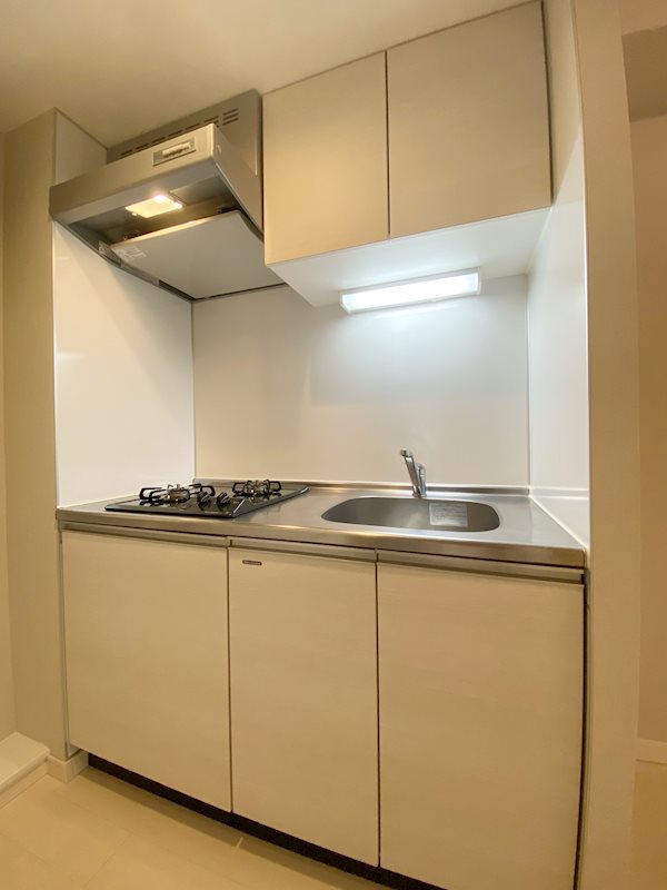 収納豊富でキッチン周りも広いです