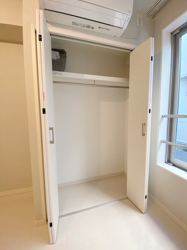 大容量クローゼットは引けを取りません！