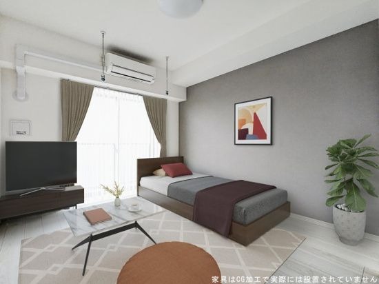 画像内の家具・家電はCG加工をしています。