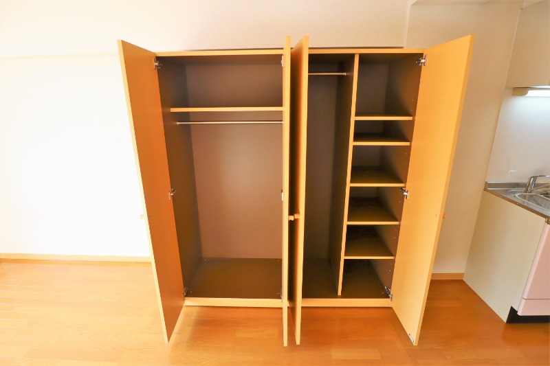 ◇可動式のクローゼットは間仕切り代わりにレイアウトできます◇