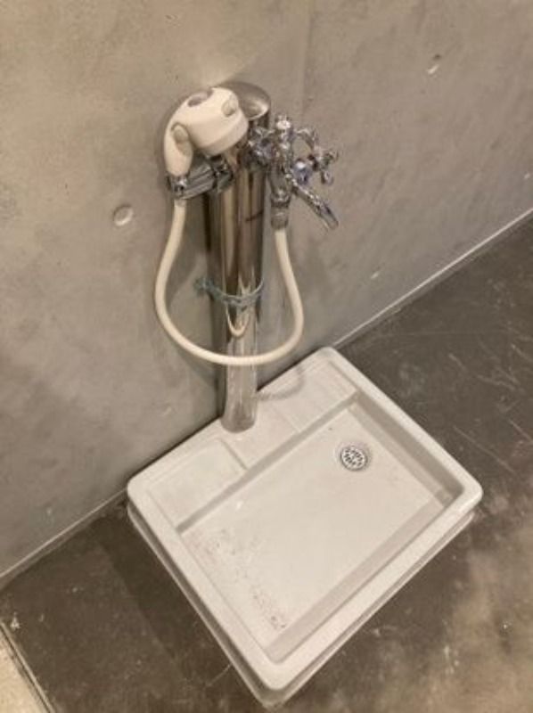 ペット用足洗い場