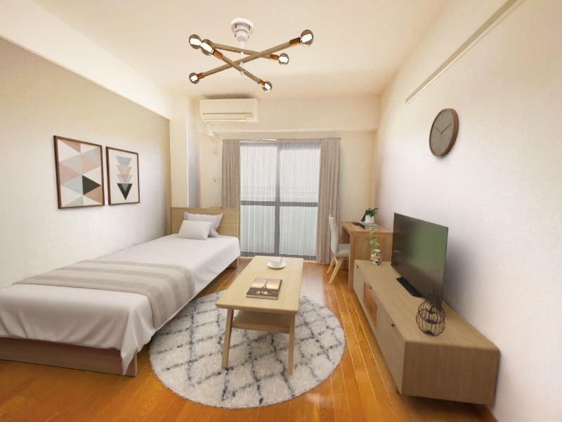 画像内の家具・家電はCG加工をしています