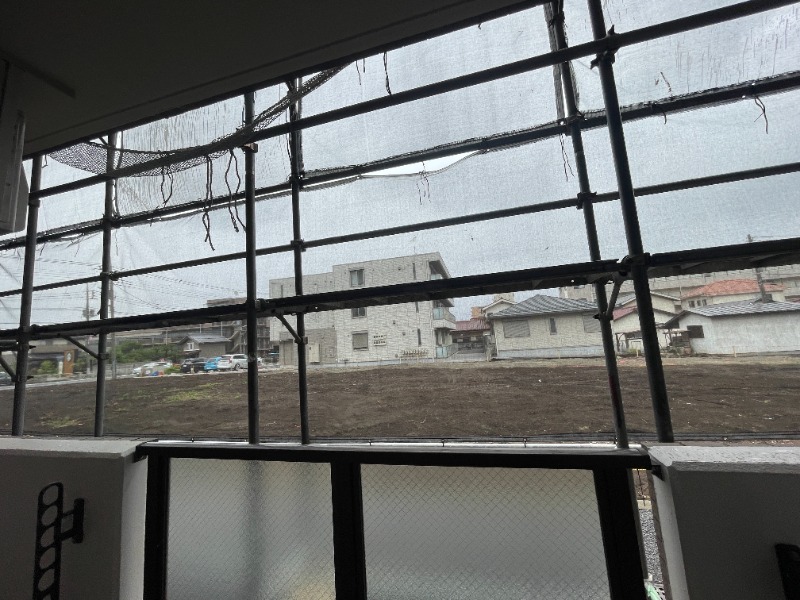 外構工事中
