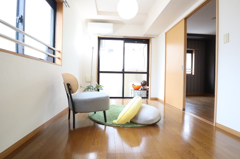 ◇家具の配置がしやすい引戸タイプのリビングドア◇
