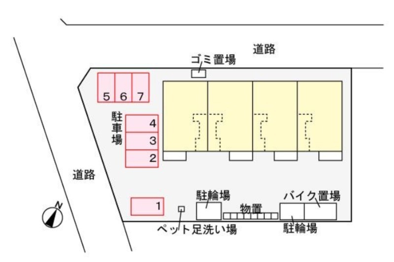 敷地内・建物