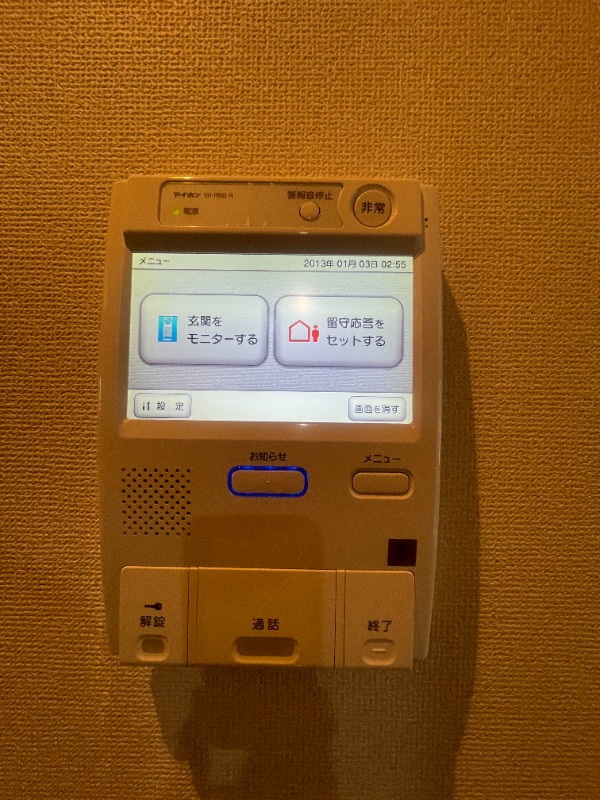 ※モニタ付きインターホン