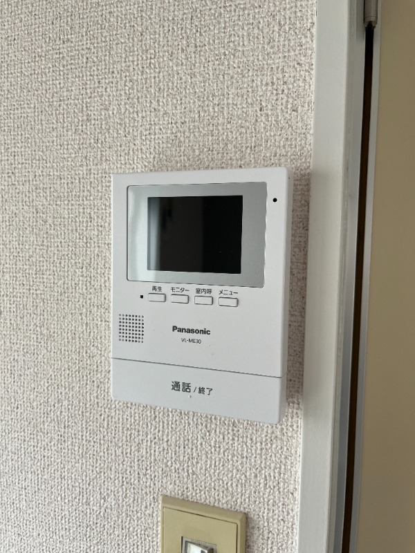モニター付きインターホン新設！