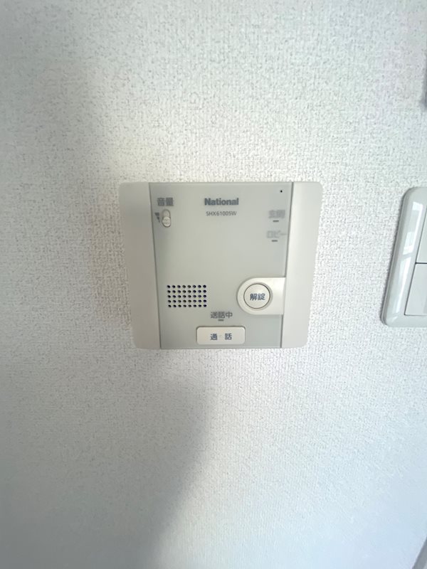 訪問者がわかるため、安心の設備です☆