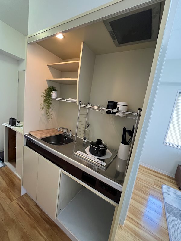 IHクッキングヒーターまな板スペース有