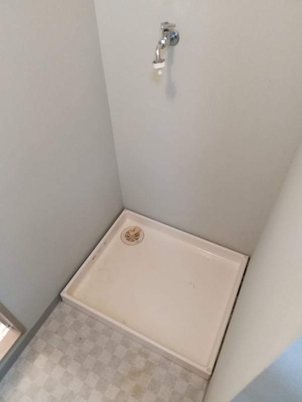 室内洗濯機置き場　
