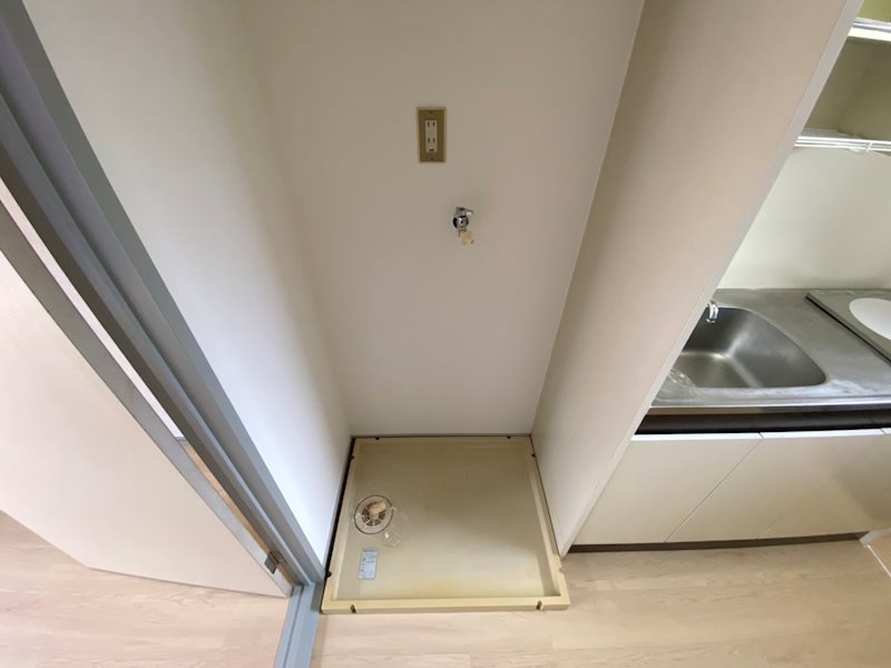 室内洗濯機置き場