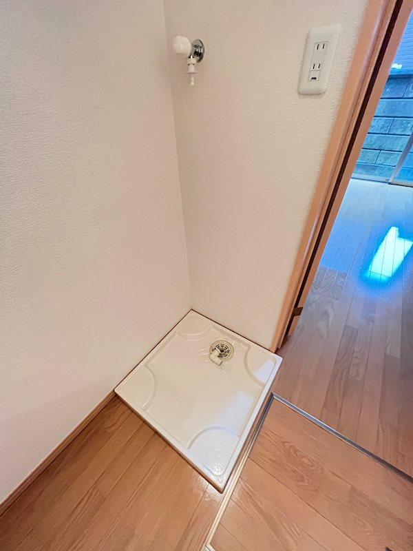 室内洗濯機置き場