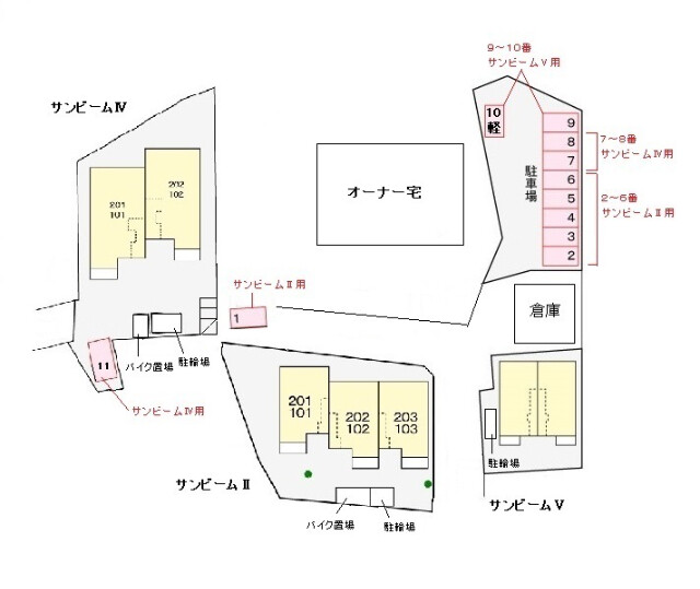 敷地内・建物