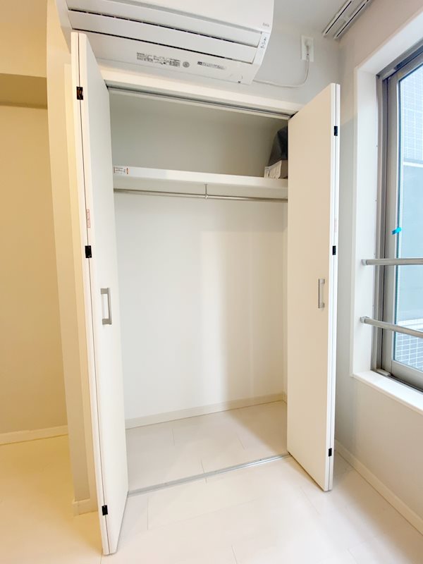 大容量クローゼット