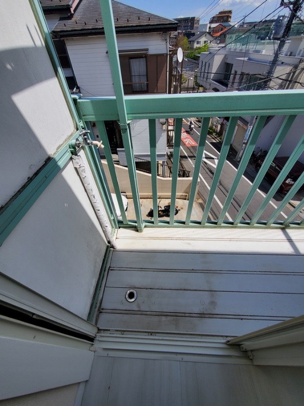 室外洗濯機置き場