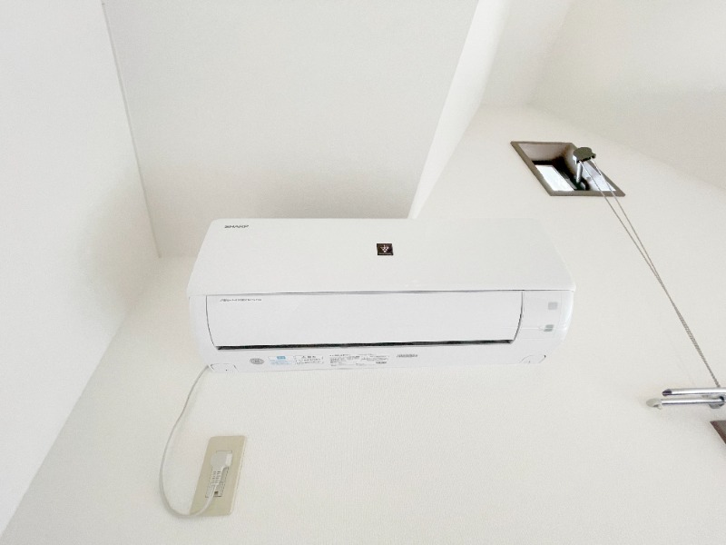 エアコン新品！