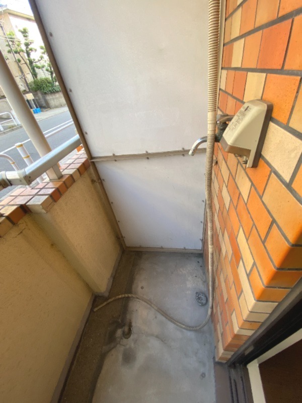 室外洗濯機置き場