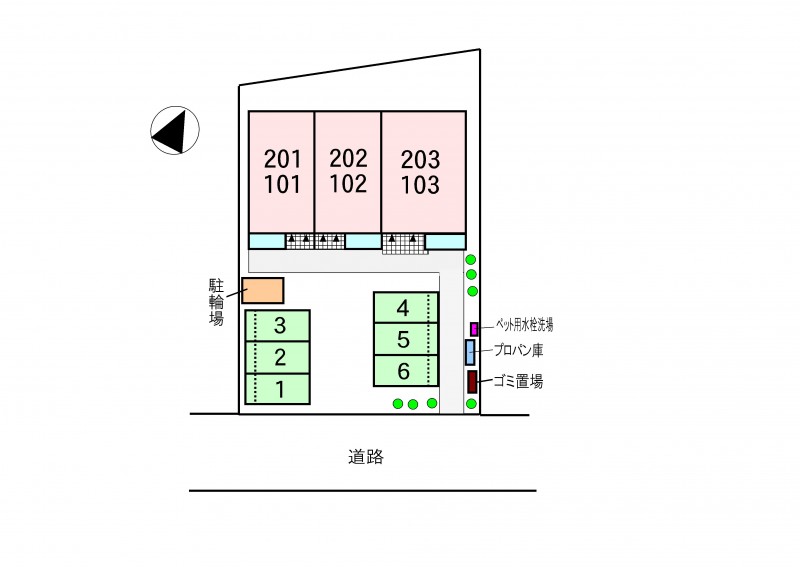 敷地内・建物