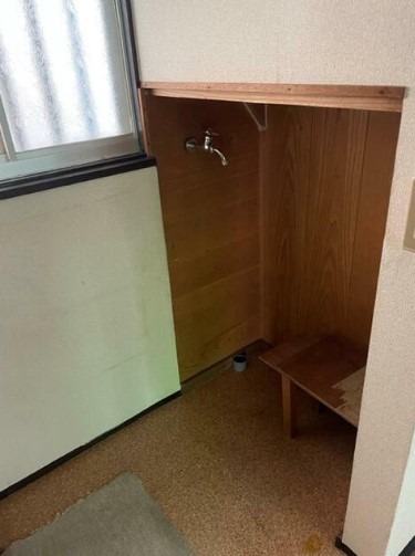 洗濯機置き場