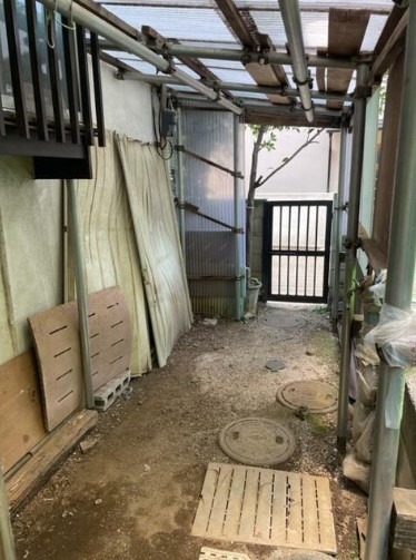 自転車、バイク置き場としても◎