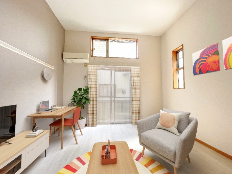 ★画像内の家具・家電はCG加工をしています(他部屋参考写真)