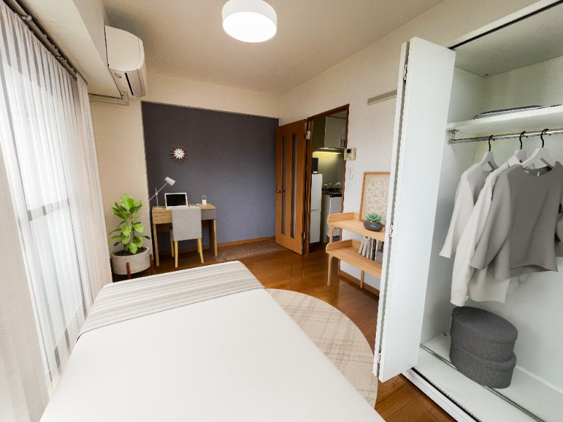 画像内の家具・家電はCG加工をしています